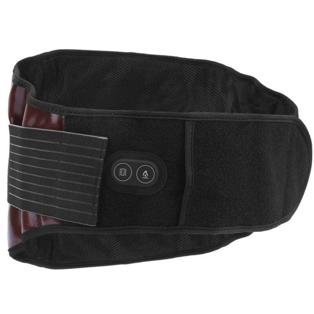 USB Massage Heating Belt - 3 Gears Back Support  Lumbar Traction - Adjustable