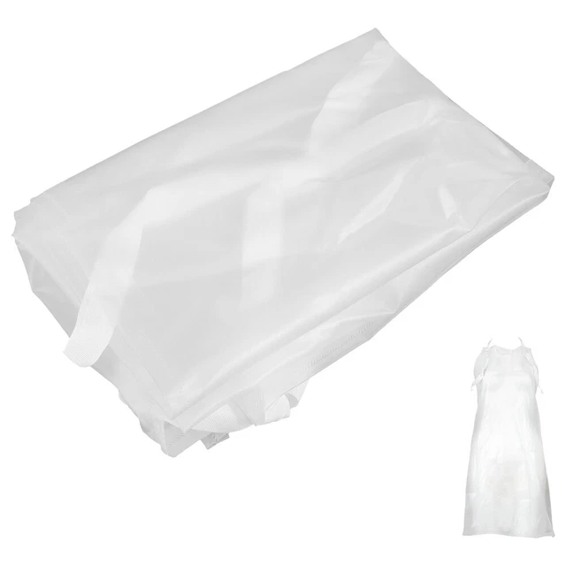 Grembiule Impermeabile Pvc Trasparente Grembiule Unisex Mezzo Grembiule Senza Maniche