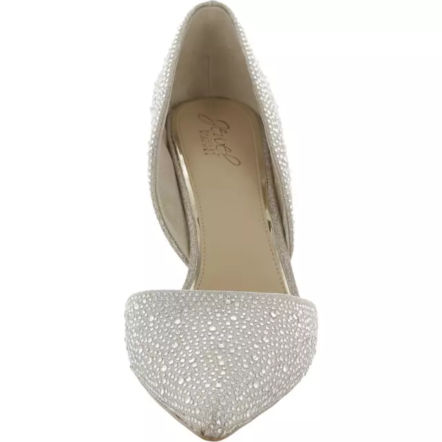 JEWEL BADGLEY MISCHKA Womens Justise Rhinestone D'Orsay Heels Shoes ...