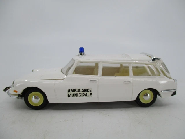 NOREV 1:43 CITROËN ID19 BREAK AMBULANCE N°40 - Rouge - Occasion France