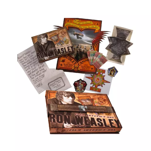 Harry Potter Ron Weasley Artefacts Box Noble Collection NEW BOXED