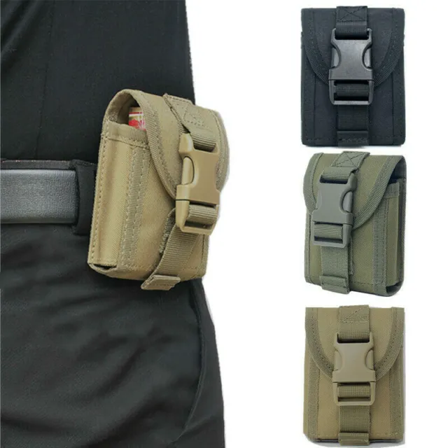 Tactical Molle Pouch EDC Utility Waist Pack Key Case Mini Storage Bag Cover Bags