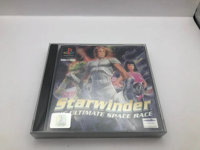 STARWINDER SONY PLAYSTATION PS1 W/Manual VGC Retro Rare PAL 1996