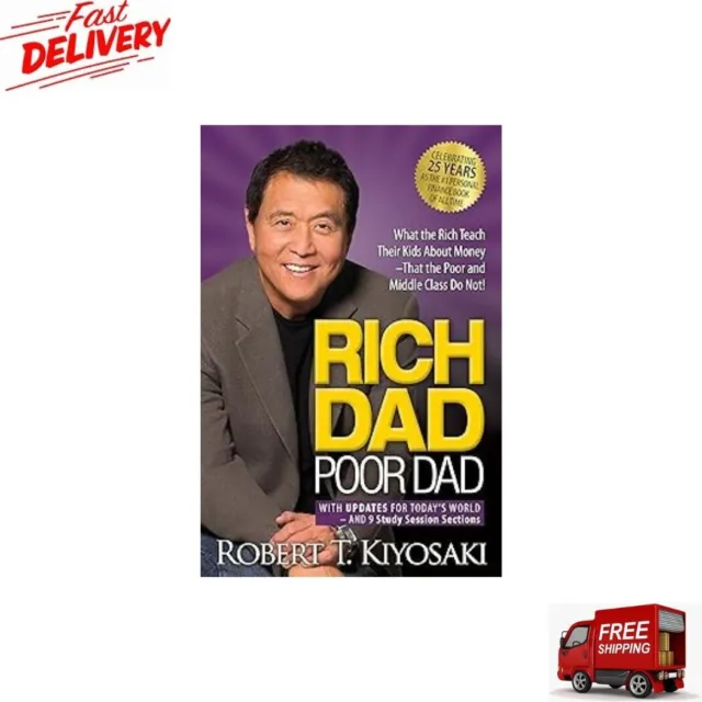 Rich Dad Poor Dad By Robert Kiyosaki | Paperback Book