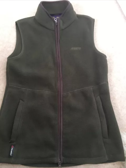 Musto Green Gilet Size 12