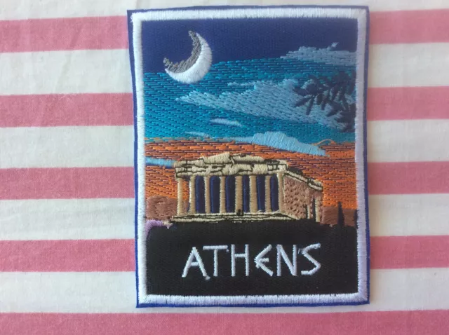 Patch Athens Partenone Greek Aristotle Plato Socrates