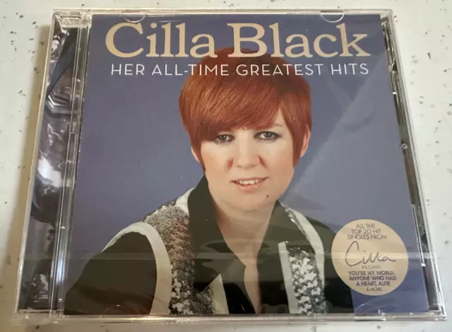 Cilla Black - Her All Time Greatest Hits  - CD  - New & Sealed  Alfie
