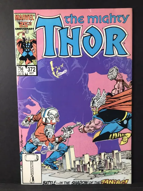 The Mighty Thor 372 Marvel Comics 1986 1st TVA Justice Peace Loki Disney+ VG