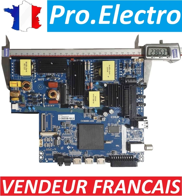 BUTTON POWER TV BRANDT b5508uhd B5504UHD cpkr.CNC55C800A4 EUR 13,78 - FR
