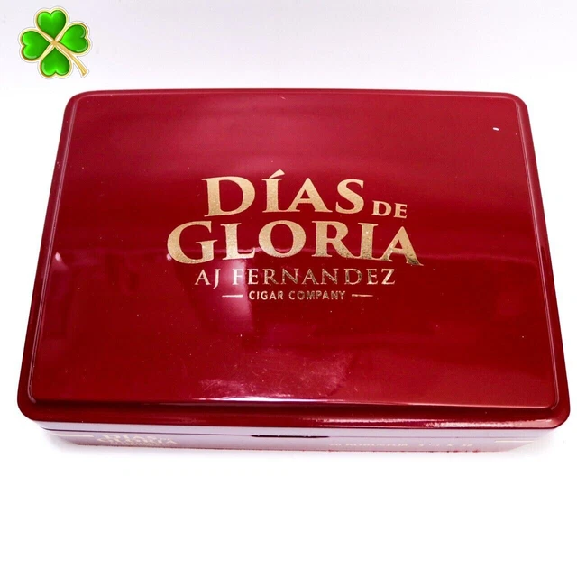 Dias De Gloria | Robustos Wood Cigar Box Empty - 9.5" x 7" x 2.5"