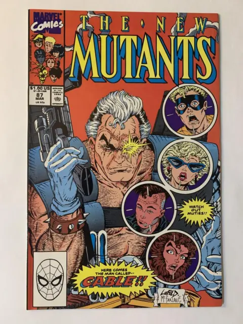 The New Mutants #87 NM- Combined Shipping