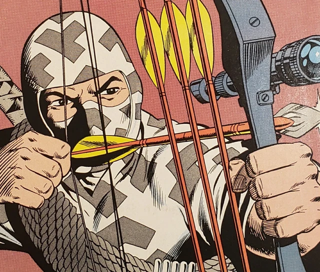 G.I. Joe #85 1989  Storm Shadow Cover Marvel A Real American Hero