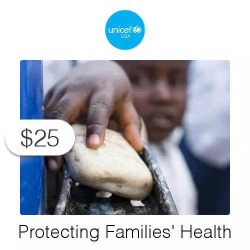 $25 Charitable Donation For: Protecting Families' Health & Hygiene