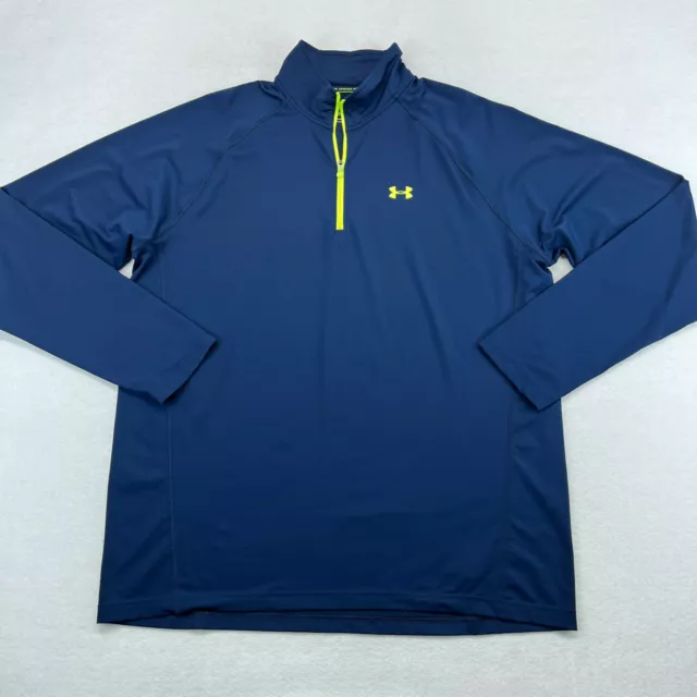 UNDER ARMOUR 1/4 Zip Pullover XL Extra Large Men's All Season Gear ...