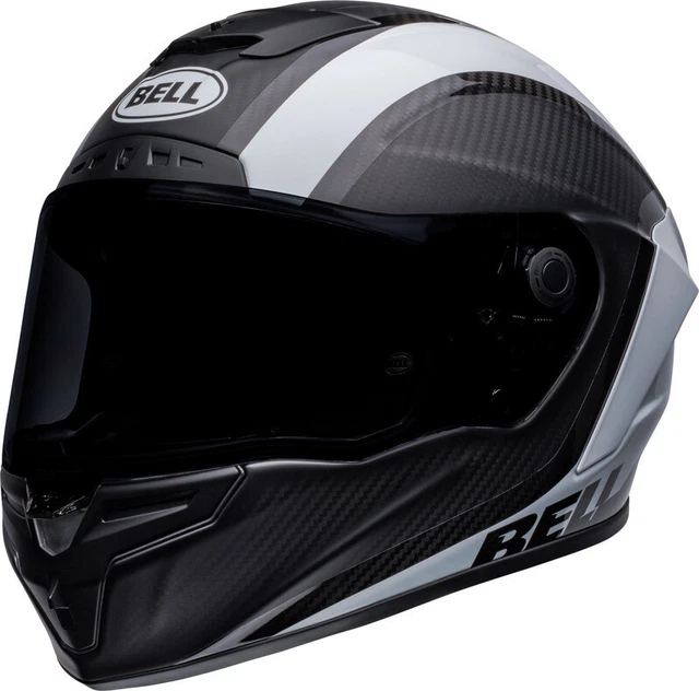Bell Race Star DLX Tantrum2 Black White Helmet size Medium