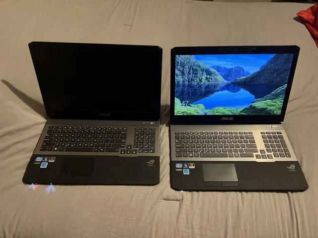 TWO ASUS ROG G75vw Gaming Laptop - 17.3" i7 @ 2.4GHz 24GB RAM 1TB SSD Nvidia 660