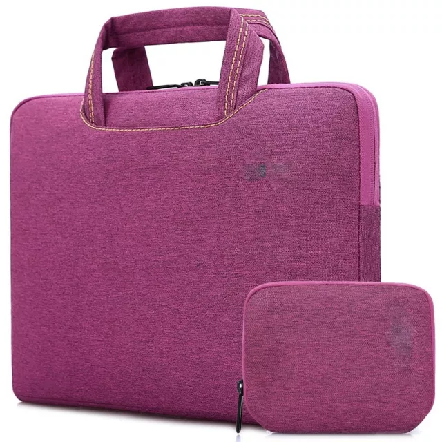 10 - 14 inch laptop tablet bag sleeve case Pink Red Black Rawboe