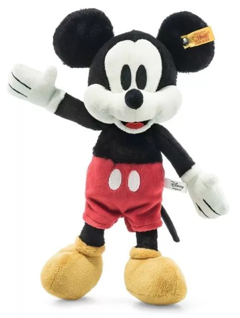 Steiff Disney 'Mickey Mouse' - Waschbar Baby Sicher Stofftier - 024498
