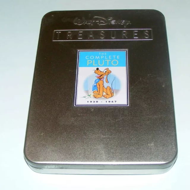 Walt Disney Treasures: The complete Pluto vol 1 Tin set. Region 1 NTSC