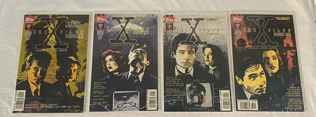 X-Files Complete Season One Topps Comic Book Lot + Extras