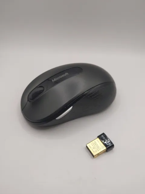 Microsoft Wireless Mobile Mouse 4000 w/ Receiver Tested Working