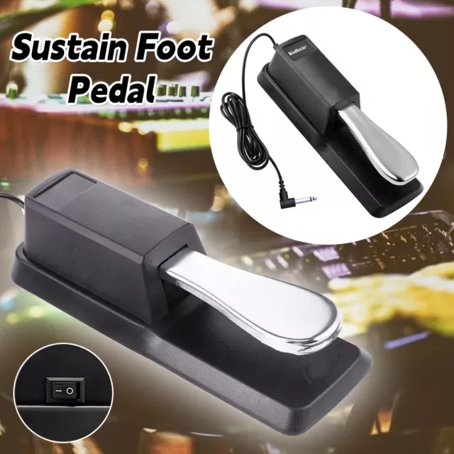 Universal Sustain Pedal For Yamaha Casio Electronic Keyboards and Digital Piano