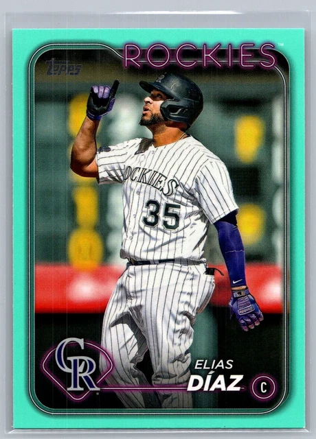 topps now エリアス・ディアス Elias Diaz ロッキーズ 564 2023 Topps Now #564 Elias Díaz Blue Parallel Card #d /49 | eBay