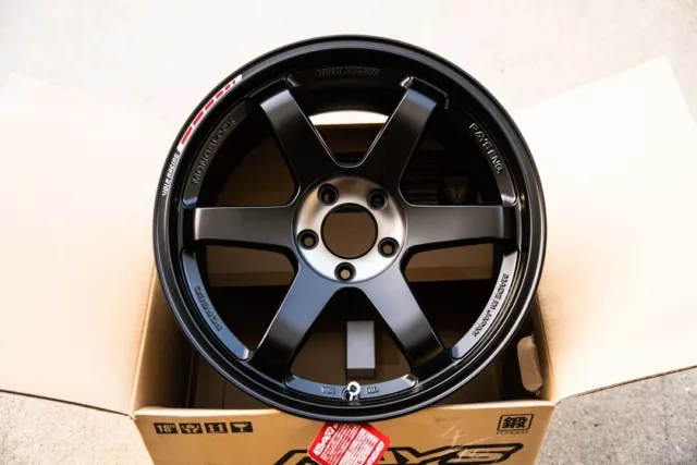 Volk TE37SL Black Edition 3 / 18x10 +39 / 5x114.3 / Pressed Black (Set of 4) Volk TE37SL Black Edition 3 / 18x10 +39 / 5x114.3 / Pressed Black (Set of 4)