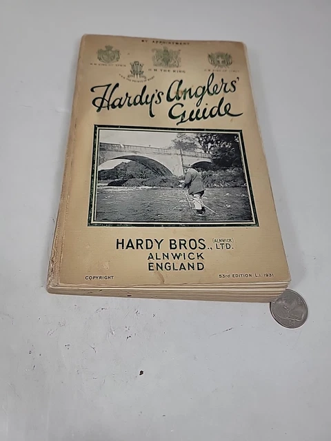 ルアー・フライ Hardy Anglers Guide 53rd EDITION 1931 Hardy Angler's Guide & Catalogue 1931 53rd Edition – Vintage