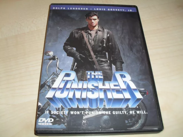 The Punisher - Dolph Lundgren / UNCUT DVD OOP Artisan Widescreen