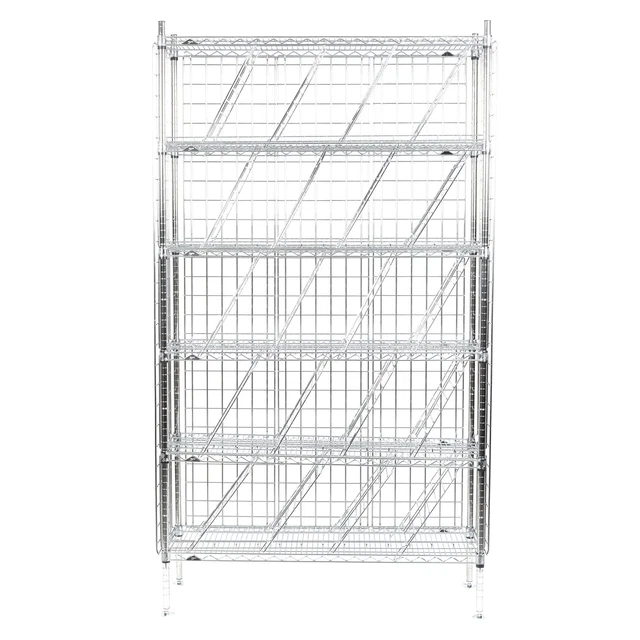20 Case Metro WB258C Super Erecta Bulk Wine Rack 48" x 14" x 86 3/4"