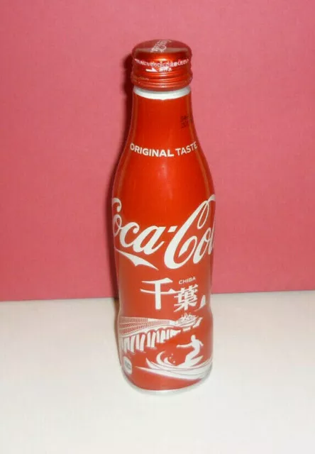 1 Coca Cola Bouteille Coke Bottle  Alu " Chiba 2018 " Full Japon