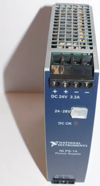 National Instruments NI PS-14 Industrial Power Supply 3.3 A / 24 VDC