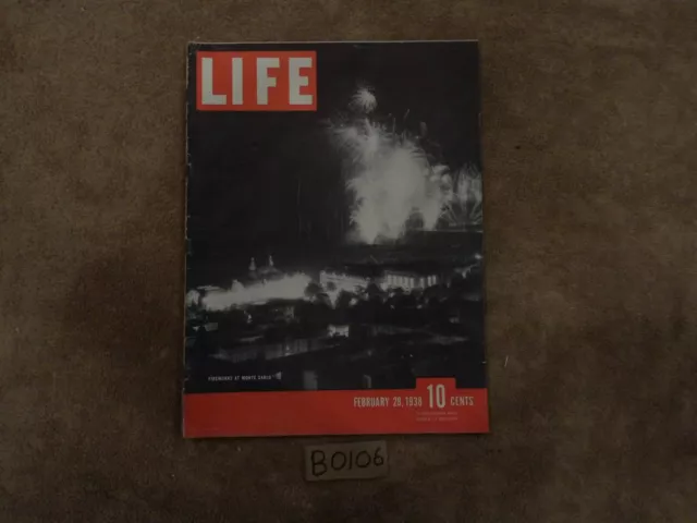 Life Magazine / February 28 1938 / William Allen White / " Bringing Up Baby"