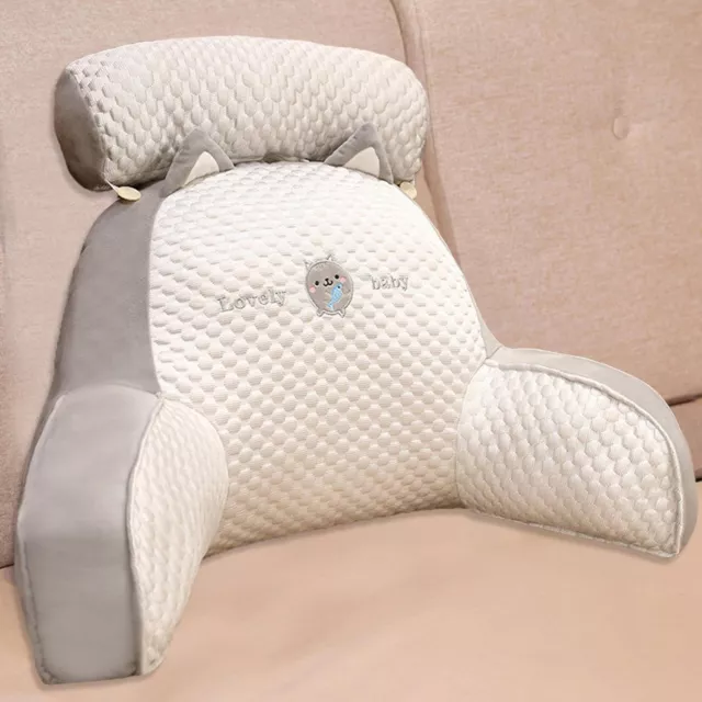 Reading Pillow For Bed Lovely 2 In 1 Backrest Pillows Multi Sofa Bedside Cushion 3