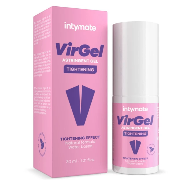 Gel intimo vaginale astringente a base acqua lubrificante sessuale tonificante