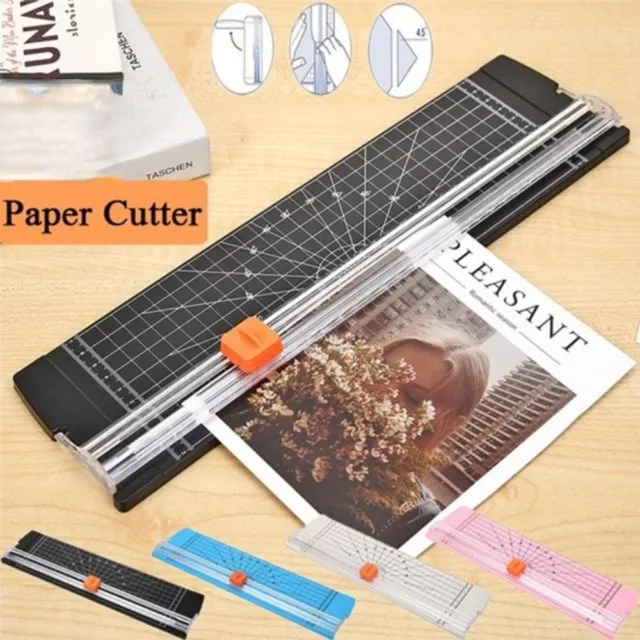 A4 Photo Paper Cutter Guillotine Card Trimmer Ruler for Home Office Heavy Duty*