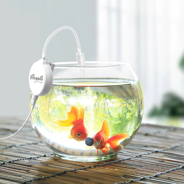 Mini Air Pump Ultra Silent Energy Saving Aquarium for Shrimp Fish Nano Tank