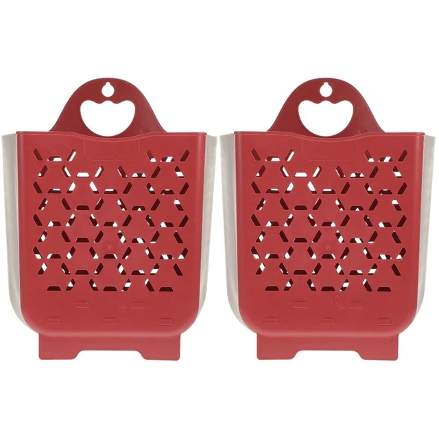 2 pz cesto per bucato pieghevole da parete e cesto per bucato bagno cesto per bucato pieghevole