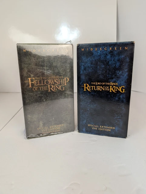 LORD OF THE Rings: Fellowship Of The Ring, Return The King EXTENDED Ed ...
