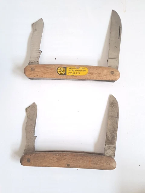 Obstbau Okuliermesser Veredlungsmesser Oskar Butter Bautzen gebraucht und neu