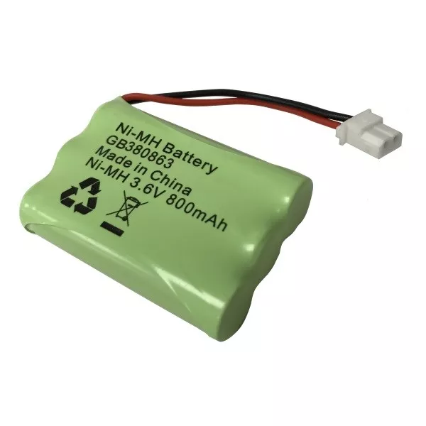 Motorola MBP481 MBP482 MBP483 Baby Monitor Battery Pack 3.6V 800mAh NiMH 380863