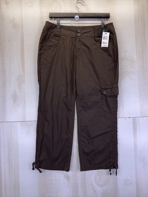 dkny cropped cargo pants