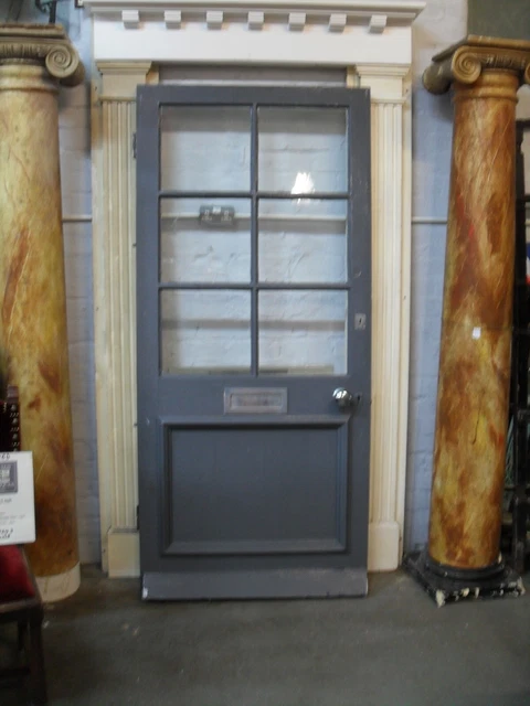 big old house entrance door with glass panels large glazed panel front door rGD5