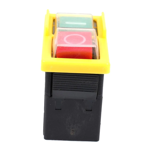 MAGNETIC PUSH BUTTON Safety Switch On Off Switches Waterproof 50x49mm ...