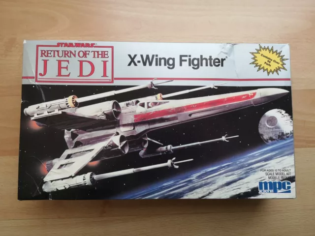 MPC ERTL Star Wars Return of the Jedi X-Wing Fighter Modell 8918 (95 Teile)