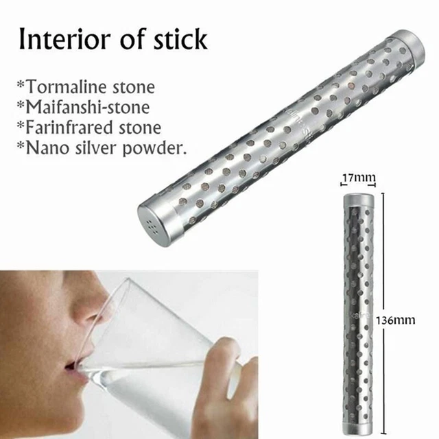 ALKALINE WATER STICK PH Ionizer Hydrogen Minerals Wand Purifier Filter