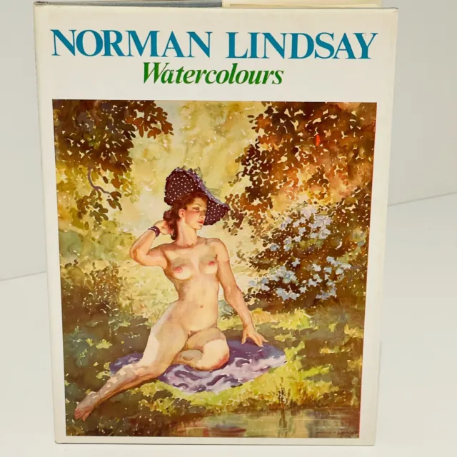 Norman Lindsay Watercolours (Hardcover 1973) Australian Artist Norman Lindsay