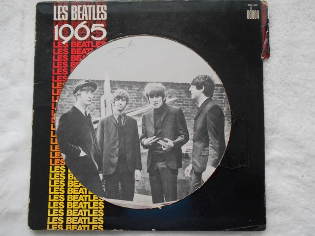 LES BEATLES ODEON Osx 228 1965 Type 1 Versintex+2 Languettes
