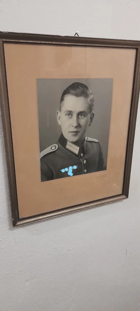 Foto Wehrmacht Original Portrait Leutnant Infanterie Heer Polyfoto Dresden